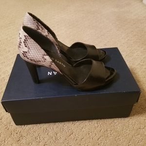 Franco Sarto peep toe shoe